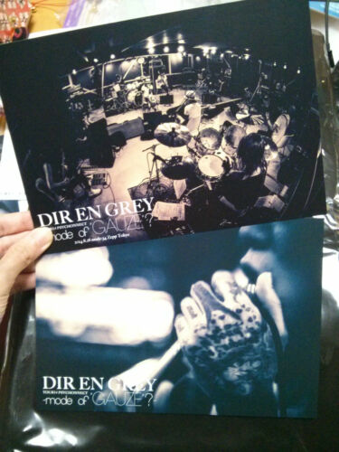 Dir en grey - 16 Large paper cards - 2014 Tour Mode of Gauze Fanclub only goods